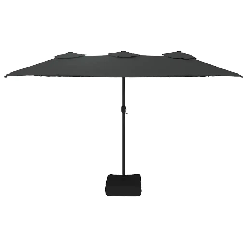 Ombrello | Parasolne a Doppia Testa Antracite 449x265 cm