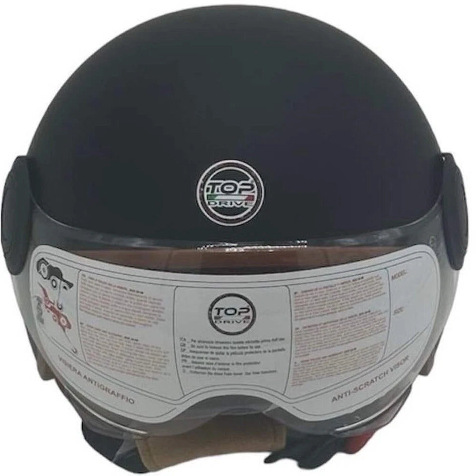 CASCO PER MOTO 'SIRIO MATT' nero - tg. M  - BricoGo