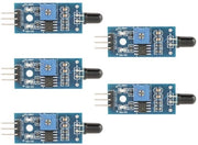 Modulo sensori di fiamma 760 ~ 1100 nm lunghezza d'onda sensibilità regolabile per l'individuazione di fiamme Smart Sense 5pz.