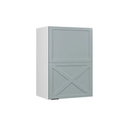 Pensile da cucina Fame-Line Blu-grigio chiaro/Bianco 50 cm Vicco