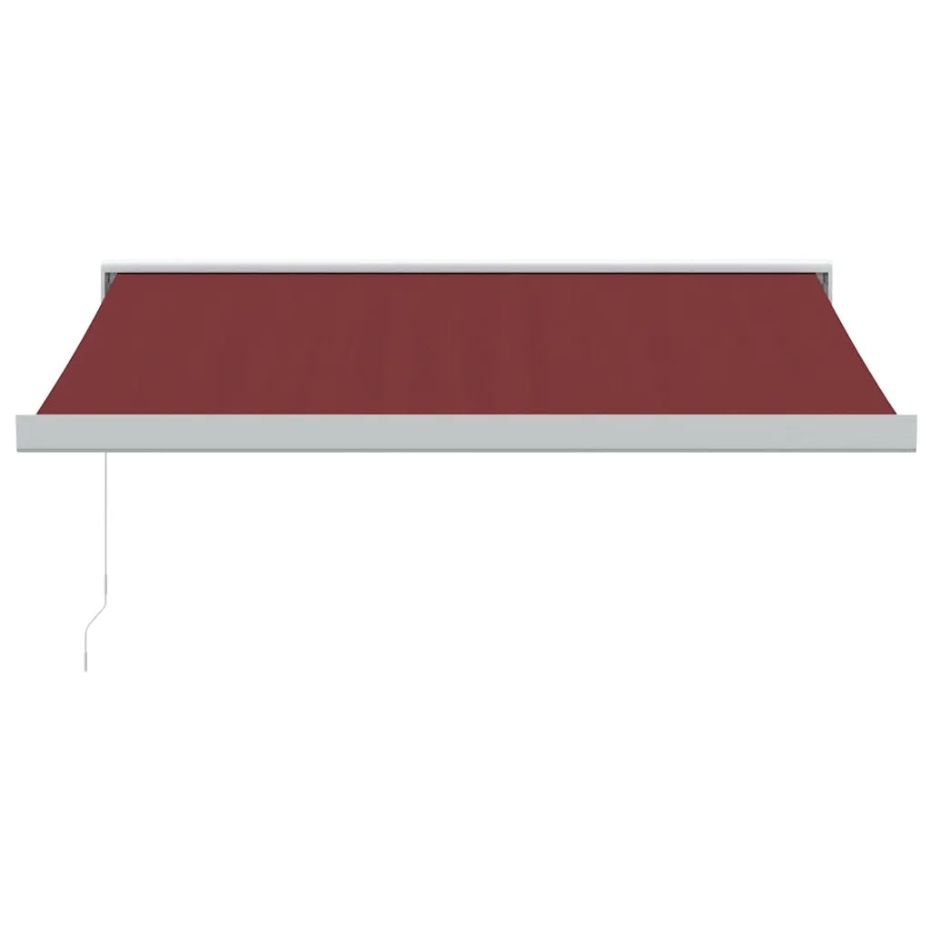 Tenda da Sole Retrattile Manuale Bordò 350x250 cm 3215314