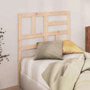 Testiera per Letto 81x4x104 cm in Legno Massello di Pino 818165
