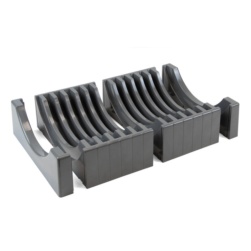 Kit di contenitori per cassetto da cucina con base Recycle altezza 266 mm, 1x15 lt, 2x7 lt, modulo 600 mm, Grigio antr..