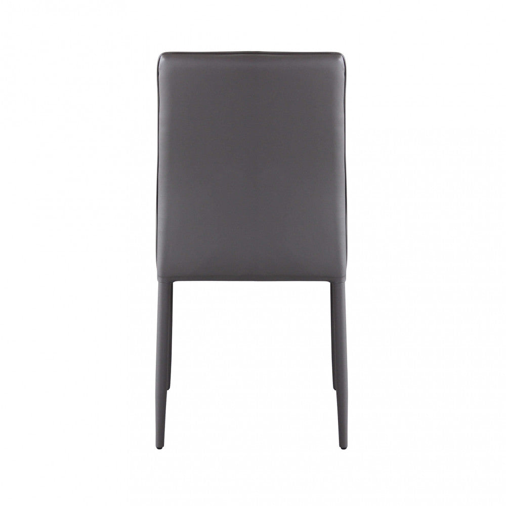 Sedia Blossom 41x50x91 h cm in Similpelle Marrone