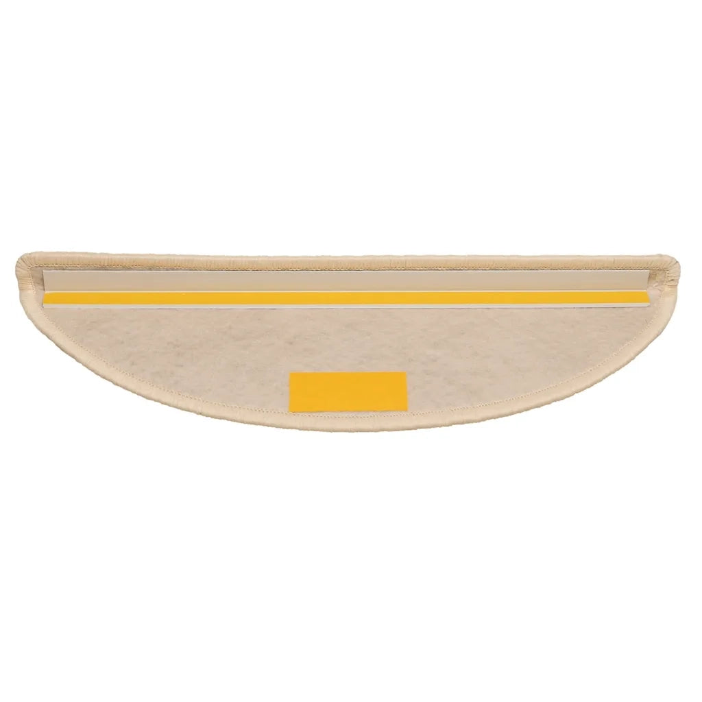 Tappeti Autoadesivi Scale Aspetto Sisal 15 pz 56x20 cm Crema cod mxl 76691