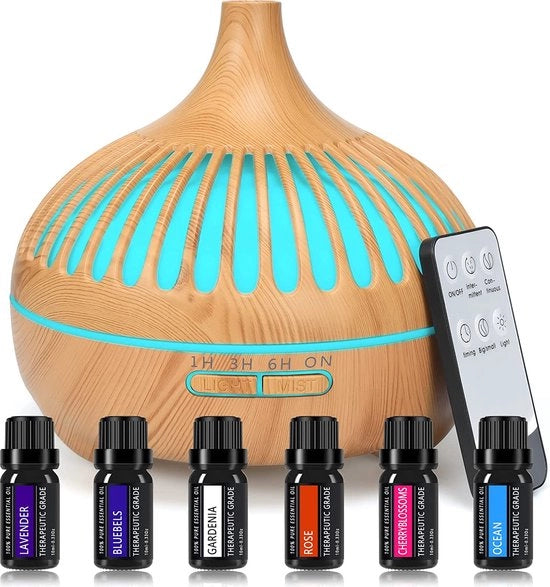 Diffusore di Aromi - Pulitore d'Aria per Ambienti Grandi | Regalo di Lusso per Benessere | Accessori per Relax - Diffusore di Aromi