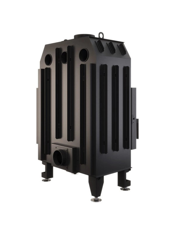Caminetto ad angolo Inserto Apertura destra Nero Energy 75x50x47 (15,1 kW) ECO
