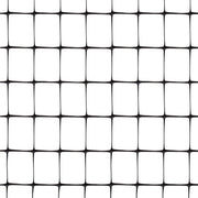 Recinzione per animali 200 x 10 m nera recinzione in plastica per cortile - recinzione per bestiame - recinzione per orto - recinzione anti-mosche Reti di recinzione