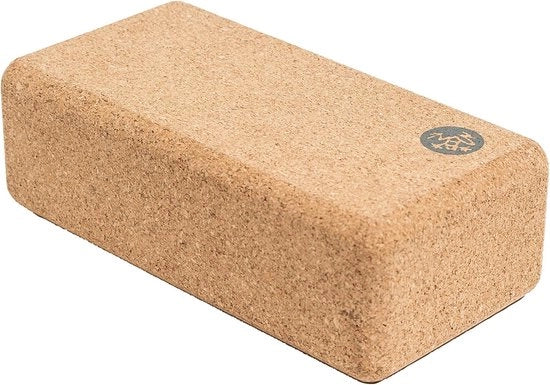Blocco di Cork Leggero - Yoga Blok - Duraturo e Ecocompatibile - Per Casa o Studio
