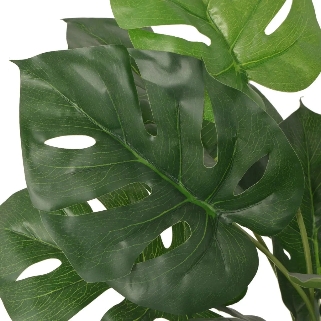 Monstera Artificiale con Vaso 45 cm Verde CFW5937341