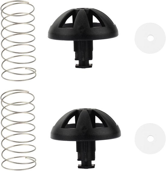 Sostitutiva supporto filtro per macchina caffè, compatibile con accessori macchina caffè Hamilton, codici prodotto 990117900 e 990237500 (2 pezzi)