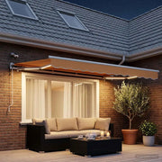 Tenda retrattile Sabbia 350 x 250 cm Poliestere 3425938