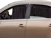 Schiaccianti per Auto - Pannelli di Blocco Sole Magnetici per Privacy e Blocco UV - Nero (2 pezzi)