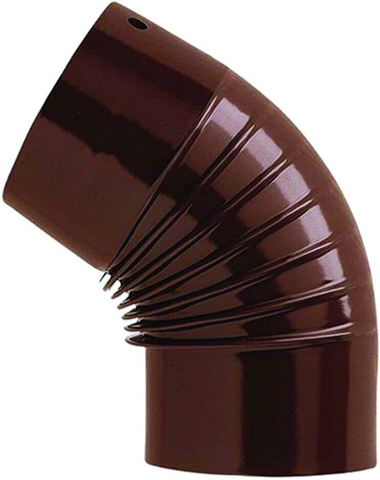 Save GOMITO 45  ° PER STUFA A LEGNA PORCELLANATO CLASSIC Col. Marrone  EE ? cm. 12 12.00 pz