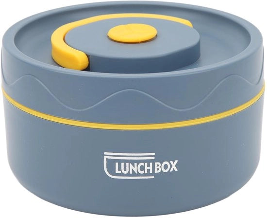 Contenitore alimentare isolato - Acciaio inossidabile 304 - Chiusura ermetica - Scatola termica per pasti - Conservazione del calore - Sicuro per alimenti