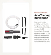 Kit di pulizia per veicoli multifunzionale - Micro strumento di pulizia efficiente e portatile - Adatto per macchine da cucire - Per auto, motocicli e biciclette