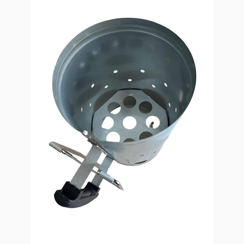 Starter Accendifuoco per Barbecue Accendi Carbone 17X27,5H cm Doppia maniglia