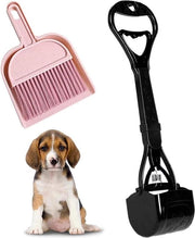 Scoletta per cani 60cm portatile con manico lungo per raccogliere escrementi di cani e gatti, adatto per giardino esterno e prato.