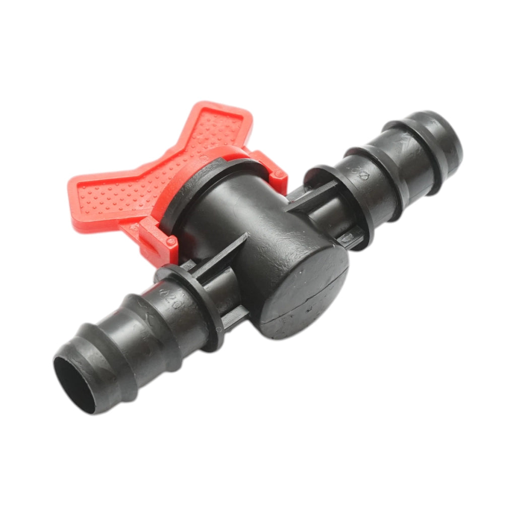 Rubinetto gocciolatore uguale 20x20mm per sistemi di irrigazione