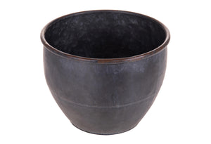 Set 2 Contenitori Decorativo Metallo 18 cm