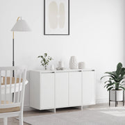 Credenza Bianca Bianca Legno Ingegnerizzato 120 x 41 x 75 cm