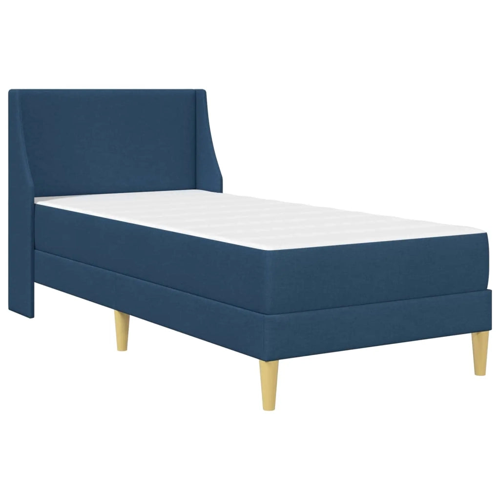 Struttura letto con materasso Blu 80x 200 cm Poliestere