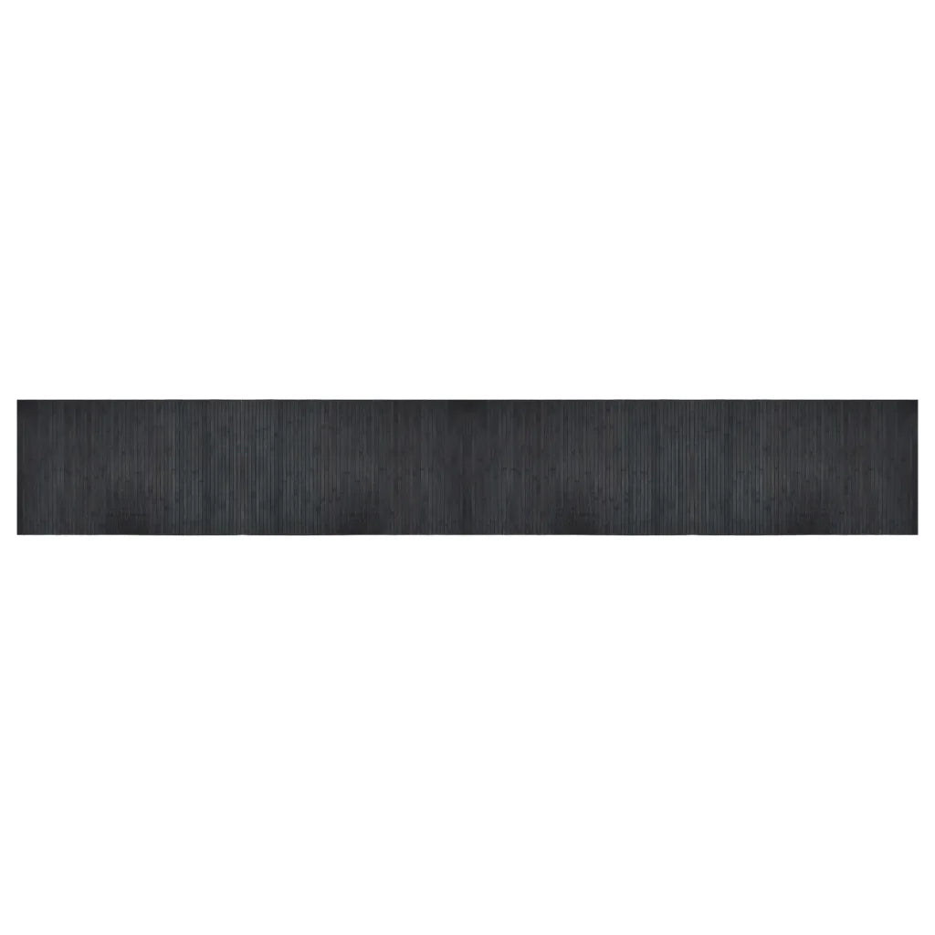 Tappeto Rettangolare Grigio 60x400 cm in BambÃ¹