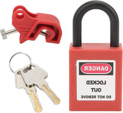 Dispositivo di interruzione di corrente con blocco - Cerniera in rame 25mm - Slitta in nylon - Blocco di sicurezza - Dimensioni piccole-medie - Interruttori di corrente - Duraturo - Professionale - Industriale - Sicurezza.