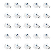 Adattatore Tripla Spina Schuko 16A con 2 Prese Bipasso 10A/16A 2P+T e 1 Presa Universale 10/16A Schuko