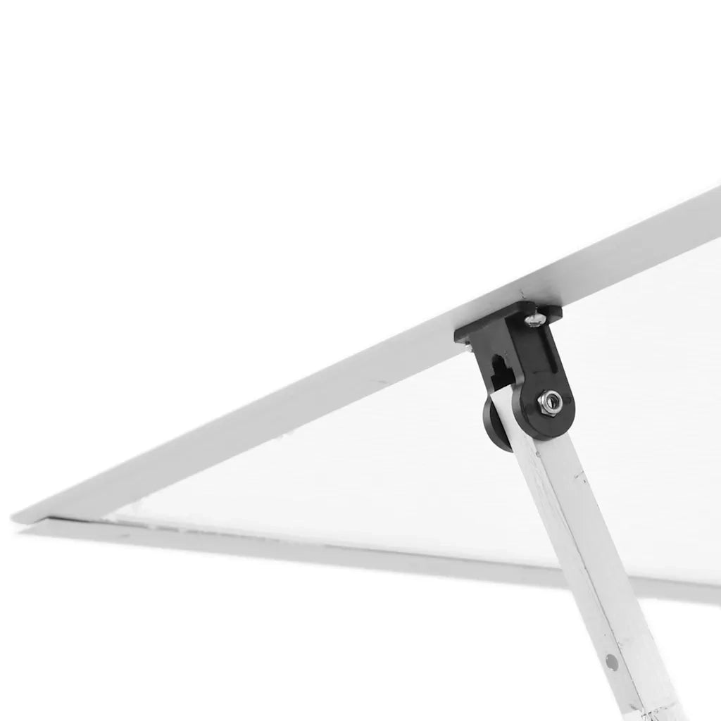 Serra con Base Argento 169x58x195 cm in Alluminio CFW3941397