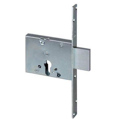 SERRATURA METALLO INFILARE 56013 CISA  B.Q ZINC F.MM 25 F/SAG. M4 H.MM 82 E.MM 60