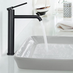 Rubinetto Da Lavabo Rea Clif Black Mat High