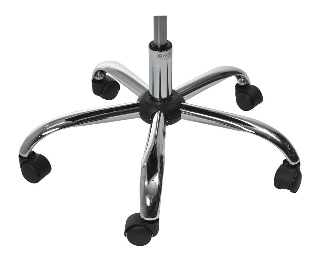 Sedia da ufficio operativa girevole, sedia regolabile in tessuto nero - Pavia - SU-10TPV