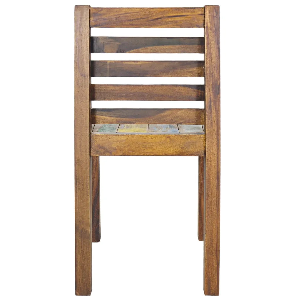 Sedie da Pranzo 6 pz in Legno Massello di Recupero 3082891