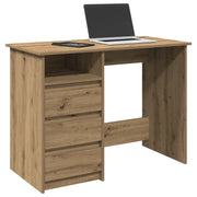 Scrivania Rovere Artigianale 102x50x75 cm in Legno Multistrato 860471