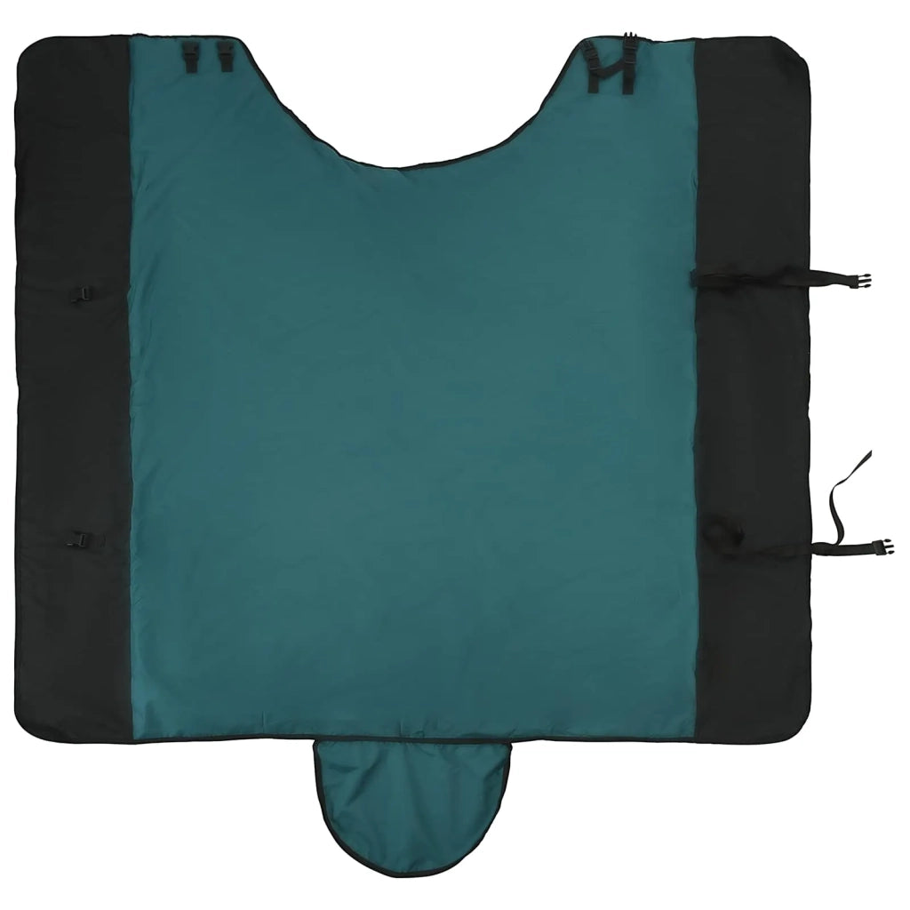 Coperta per Cavalli Verde Scuro e Nero 165 cm Poliestere CFW8978075