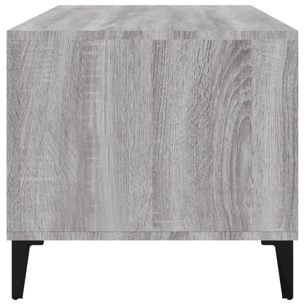 Tavolino da Salotto Grigio Sonoma 90x49x45 cm Legno Multistrato cod mxl 20341