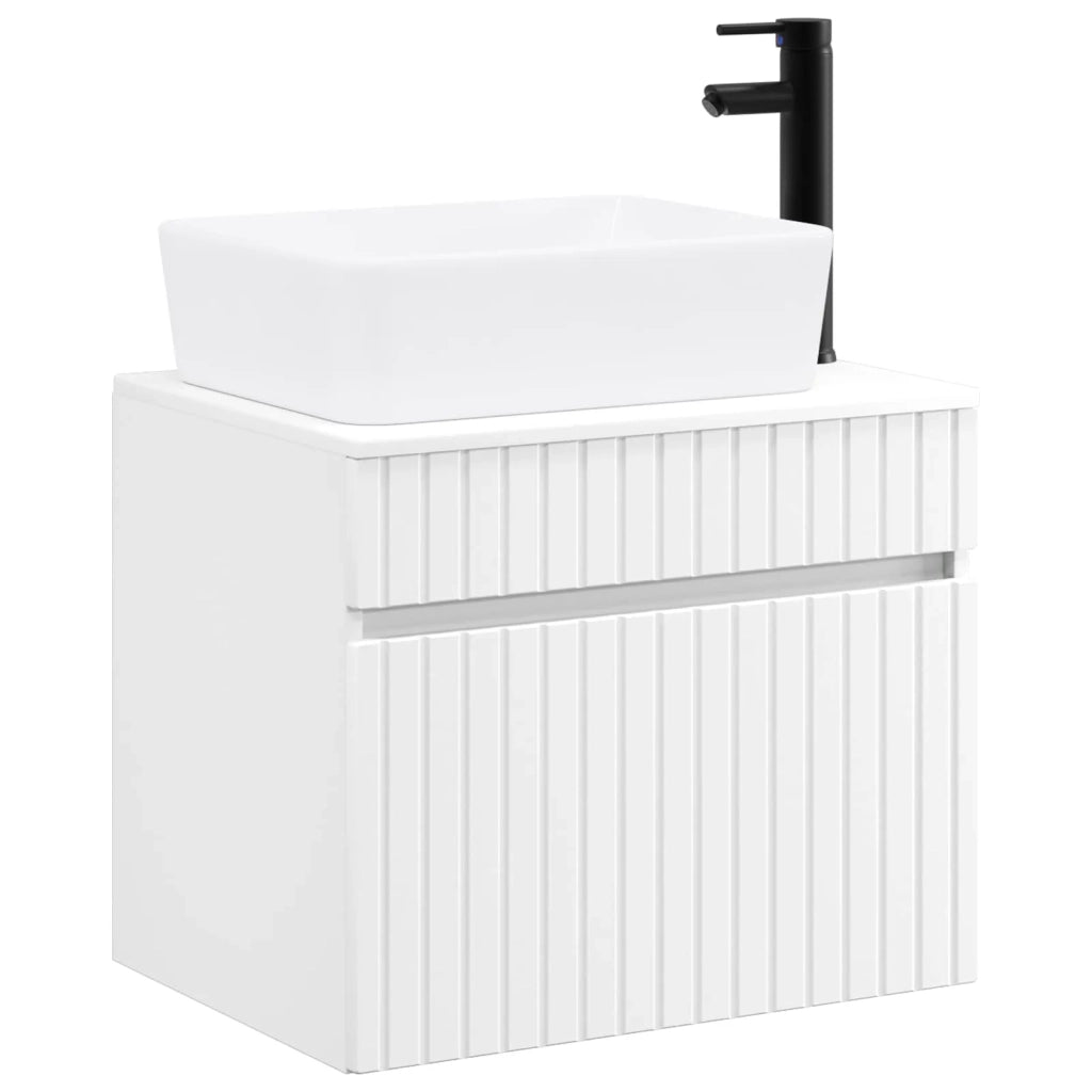 Set di mobili per il bagno Bianco Legno ingegnerizzato 3404300