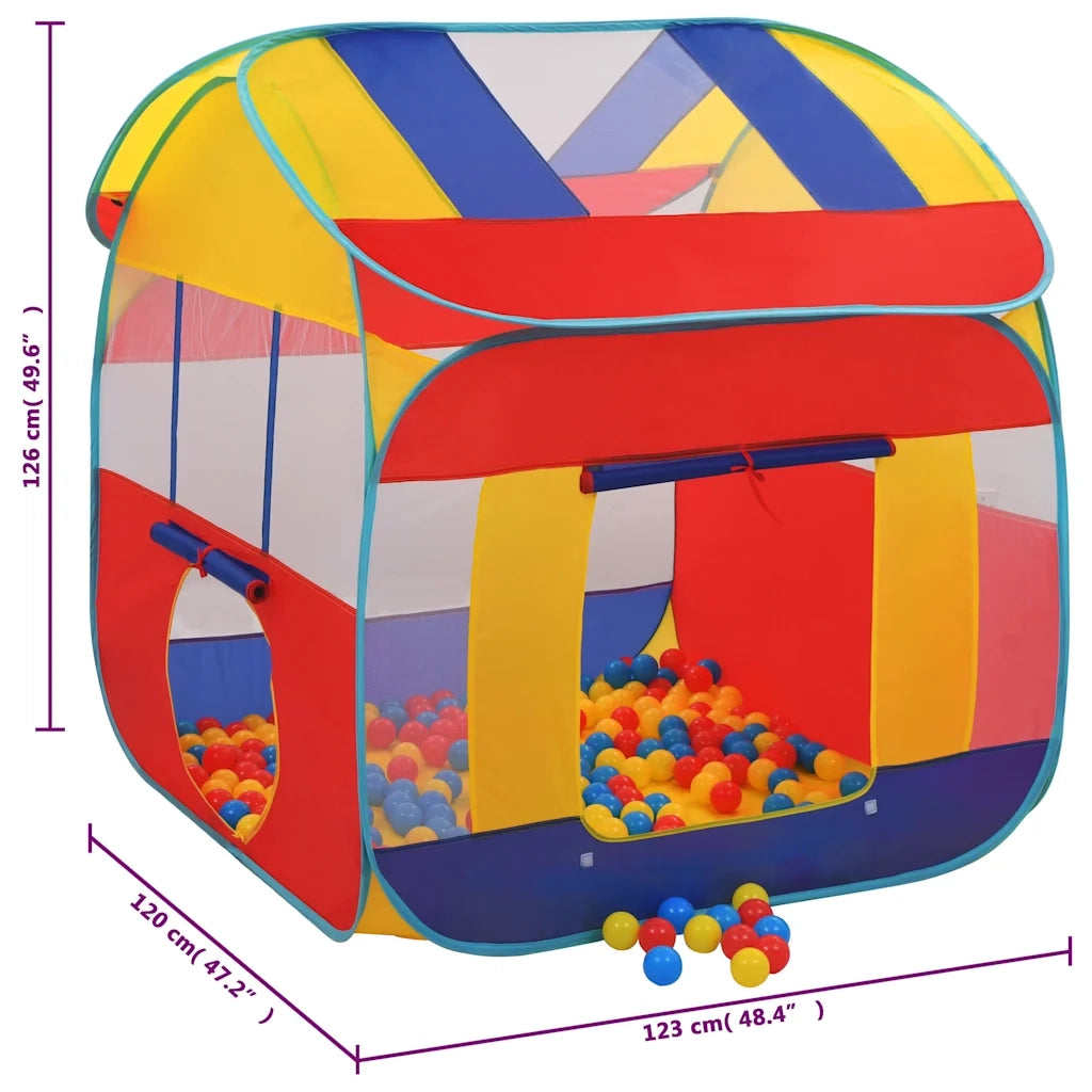 Tenda da Gioco con 550 Palline 123x120x126 cm 3107706