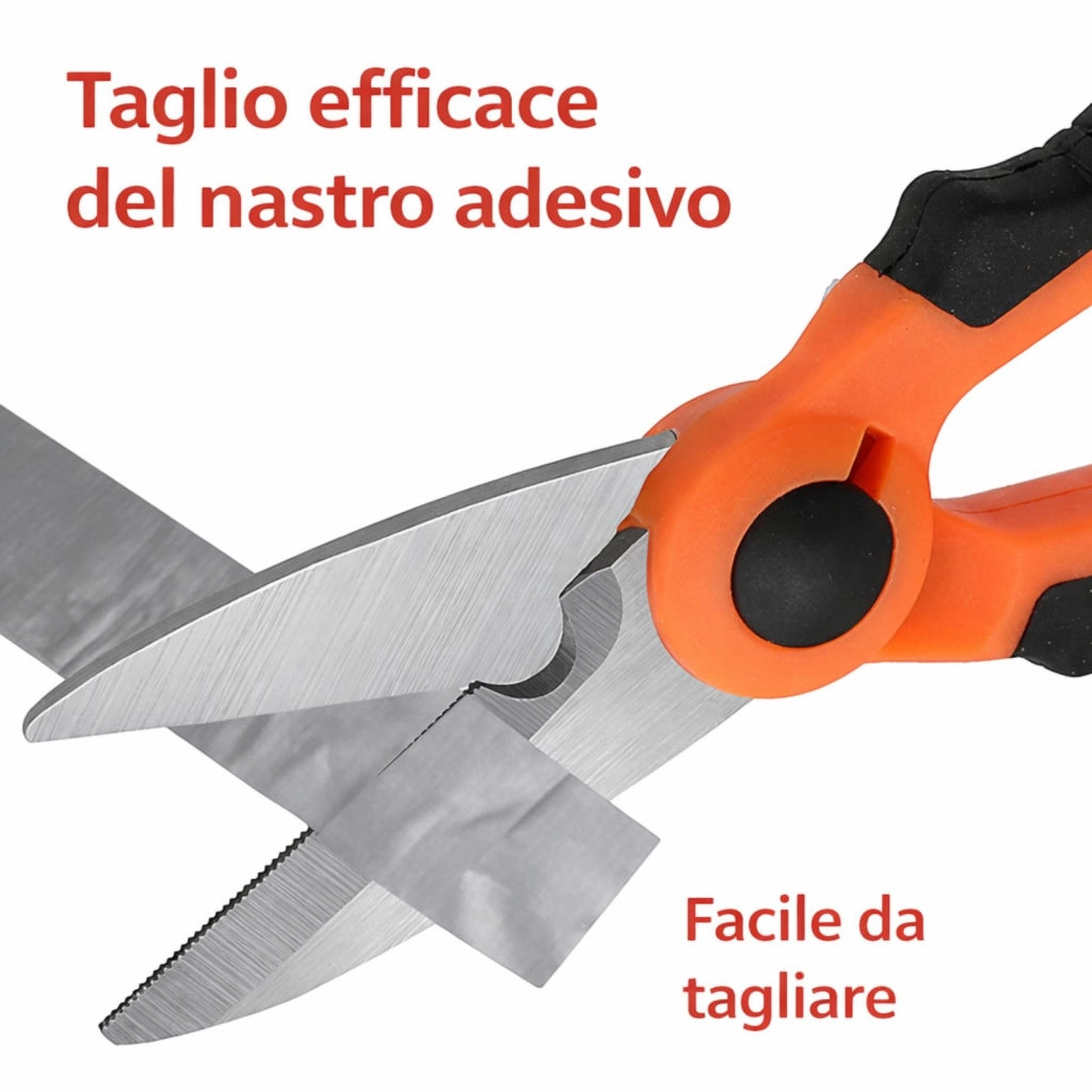 Forbice per Elettricista Acciaio Inox Lama Microdentata Antiscivolo 54913