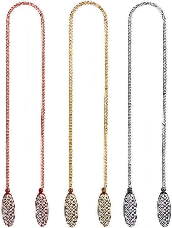 Servethouder con metalliche clip per serviette - Design elegante - Adatto per anziani, bambini e adulti - Set da 3 pezzi