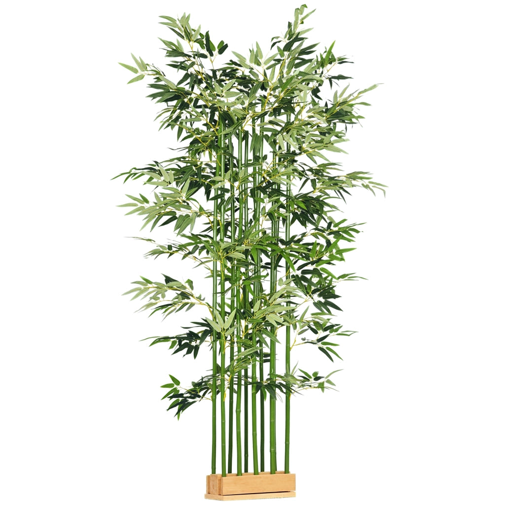 Pianta Artificiale Bambu ¨C zephmum ¨C Verde Legno Pino 180 cm
