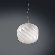 Sospensione Moderna Globe Polilux ® Bianco E Metallo Cromo 1 Luce E14