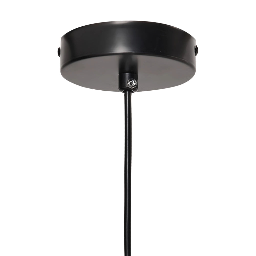 Lampadario a più livelli in metallo stile metà secolo scandinavo Nero stile scandinavo vintage