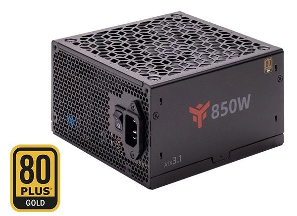 Alimentatore GBI850 - 850W- 80Plus Gold- ATX 3.1- Ventola FDB 14cm- Cond Giapponesi- Modulare
