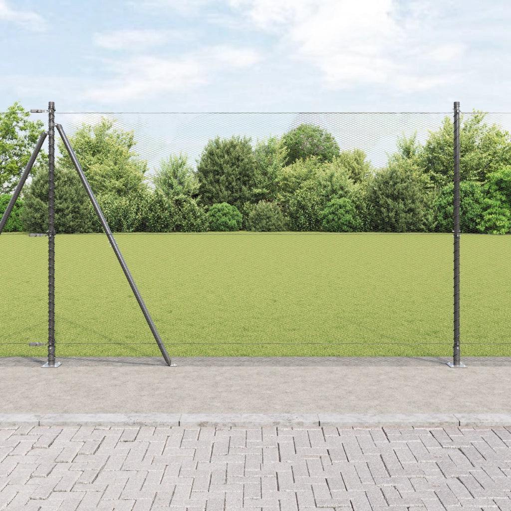 Recinto Esagonale  Grigio 1.4x10 m Acciaio