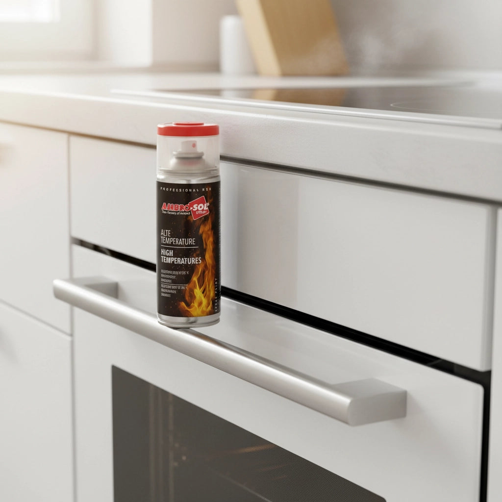 Vernice spray alte temperature trasparente 400 ml