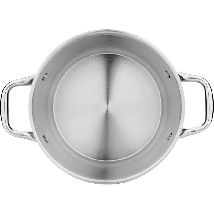 AM0073 Arthur Martin Pentola 32 cm con coperchio  Acciaio inossidabile  Tutte le fonti di calore compresa l'induzione