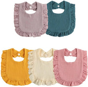 Set di 5 Pannolini per Bambini in Muslin Ultraleggi, Superassorbenti, Fazzoletti per il Collo in Coton Muslino, Pannolini per Bambini, Pannolini per Bambini da 0 a 3 anni