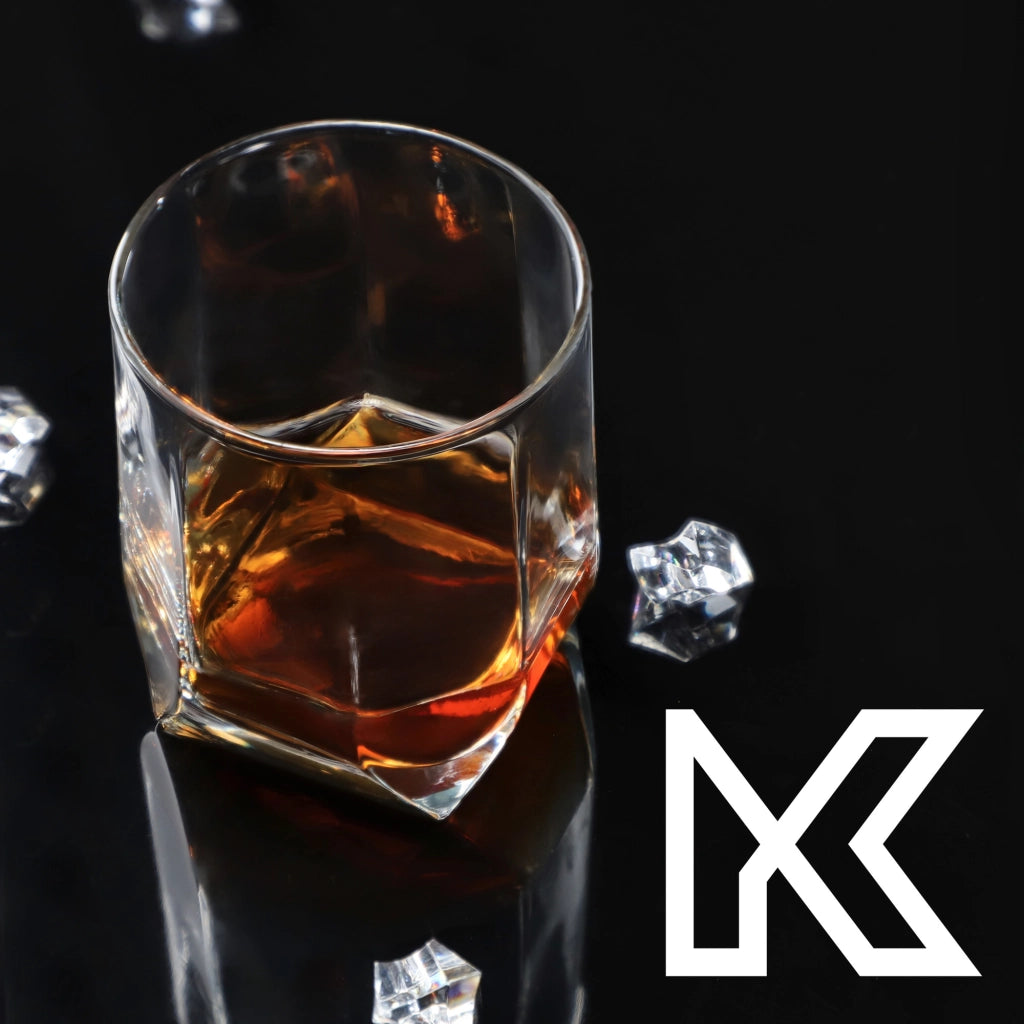 Set di 6 bicchieri KADAX da 320 ml per whisky, bevande e succhi di frutta.